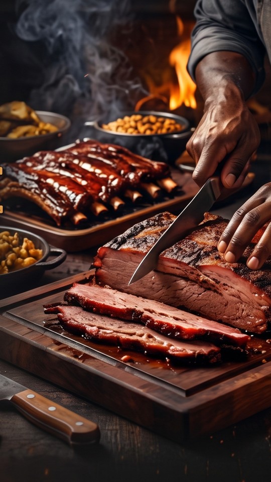 14-Hour Hickory Brisket Bark Reveal
